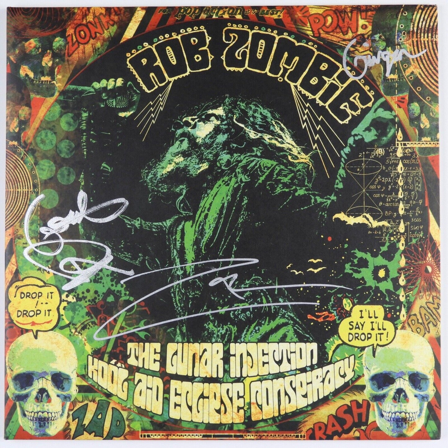 Rob Zombie Signed Autograph Record Vinyl Album JSA The Lunar Injection Kool Aide