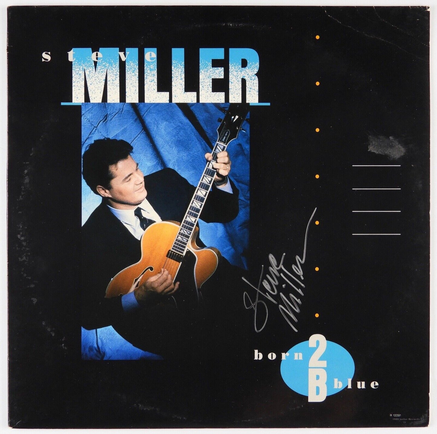 Steve Miller JSA Signed Autograph Record Album Vinyl Born 2 Blue