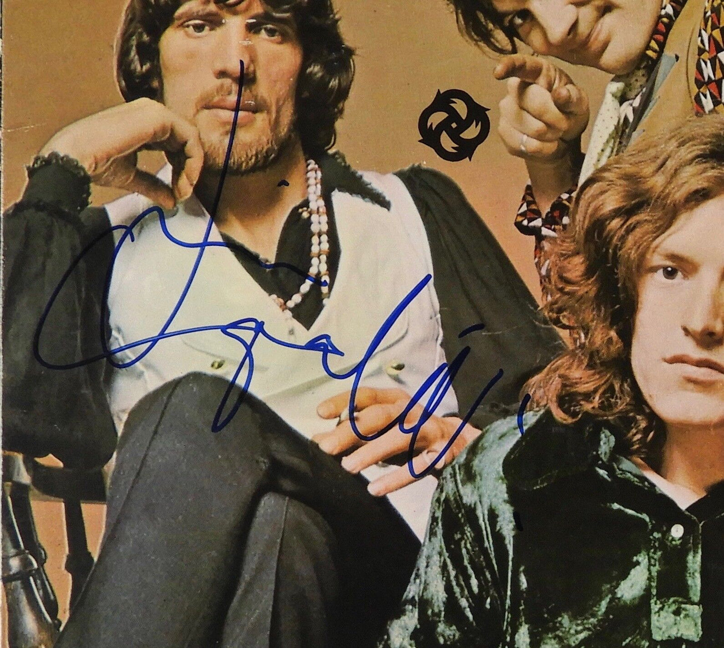 Traffic Jim Capaldi Dave Mason Signed Autograph Record Album JSA Vinyl