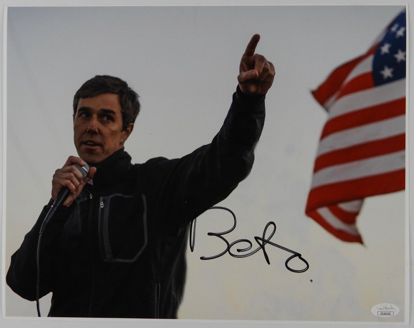 Beto O'Rourke Autograph Signed Photo 11 x 14 JSA COA