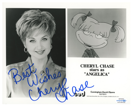 Cheryl Chase Rugrats ACOA Signed Autograph 8 x 10 Photo