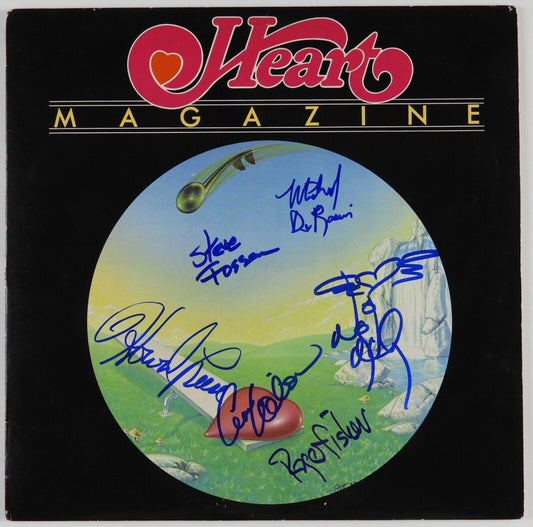 Heart Band JSA Ann Nancy Wilson Bebe Magazine Signed Autograph Record Album