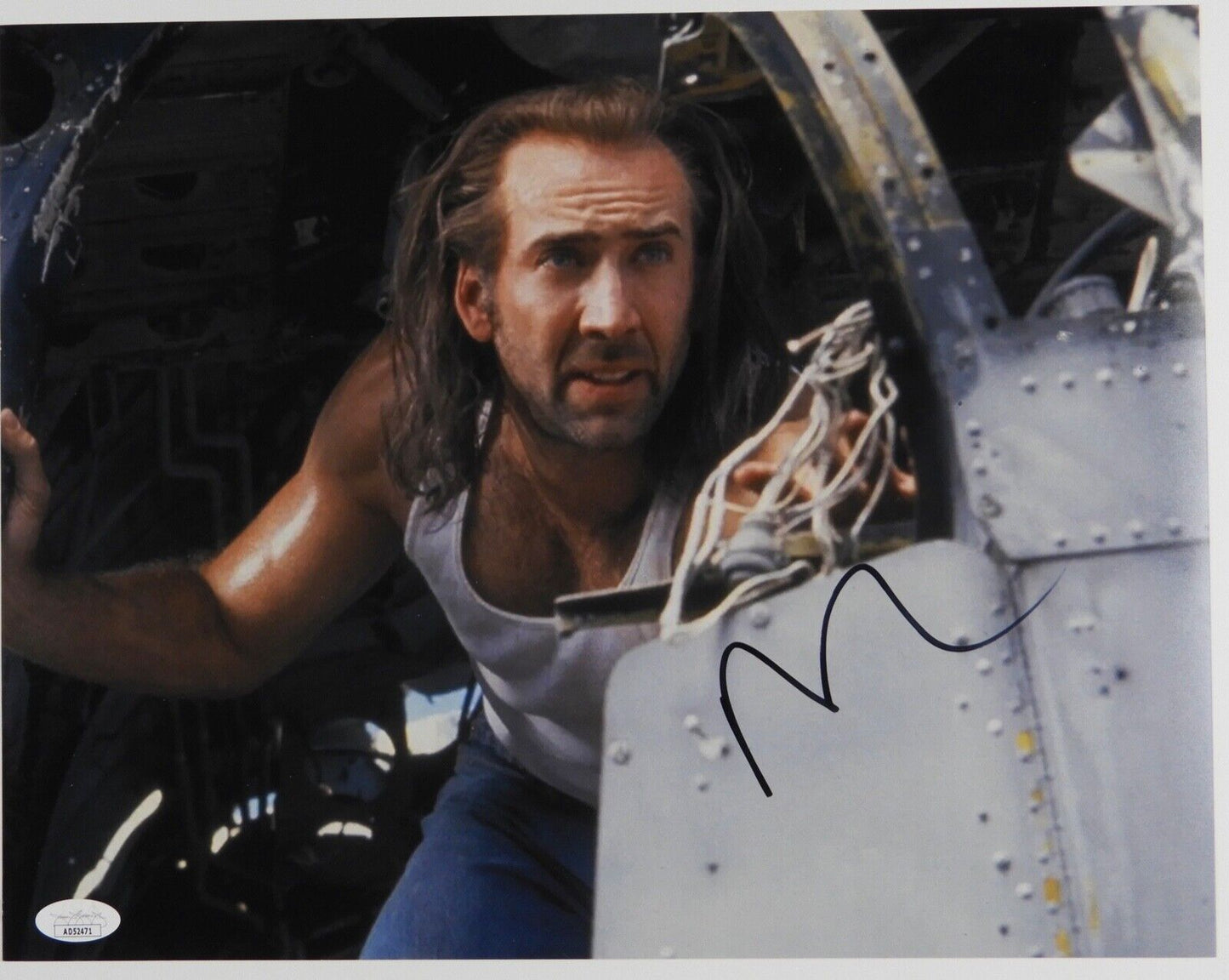 Nicolas Cage JSA Signed Autograph Photo 11 x 14 Con Air