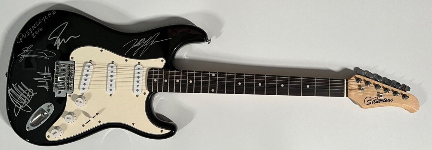 Queensryche JSA Fully Signed Autograph Guitar Epperson REAL