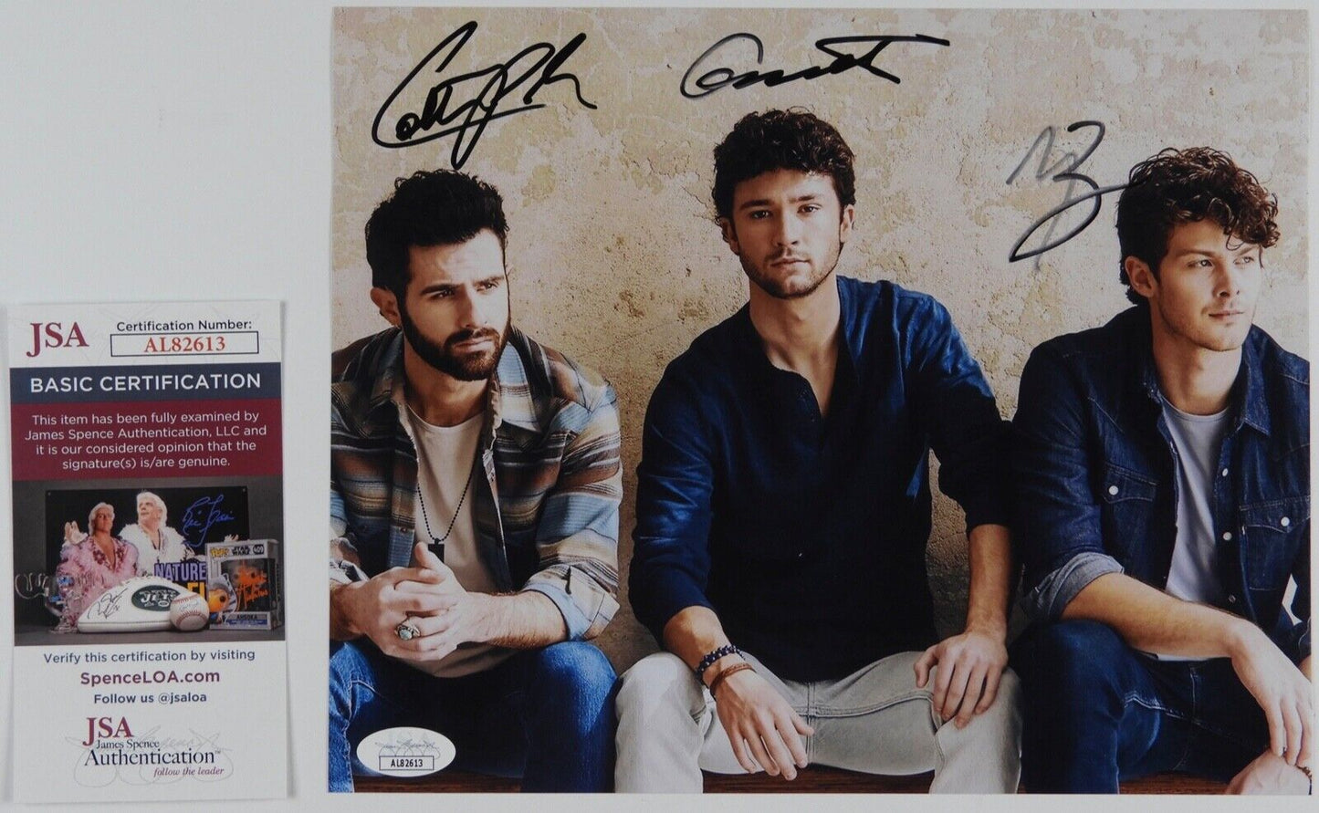 Restless Road JSA Signed Autograph 8 x 10 Photo Country Music Star