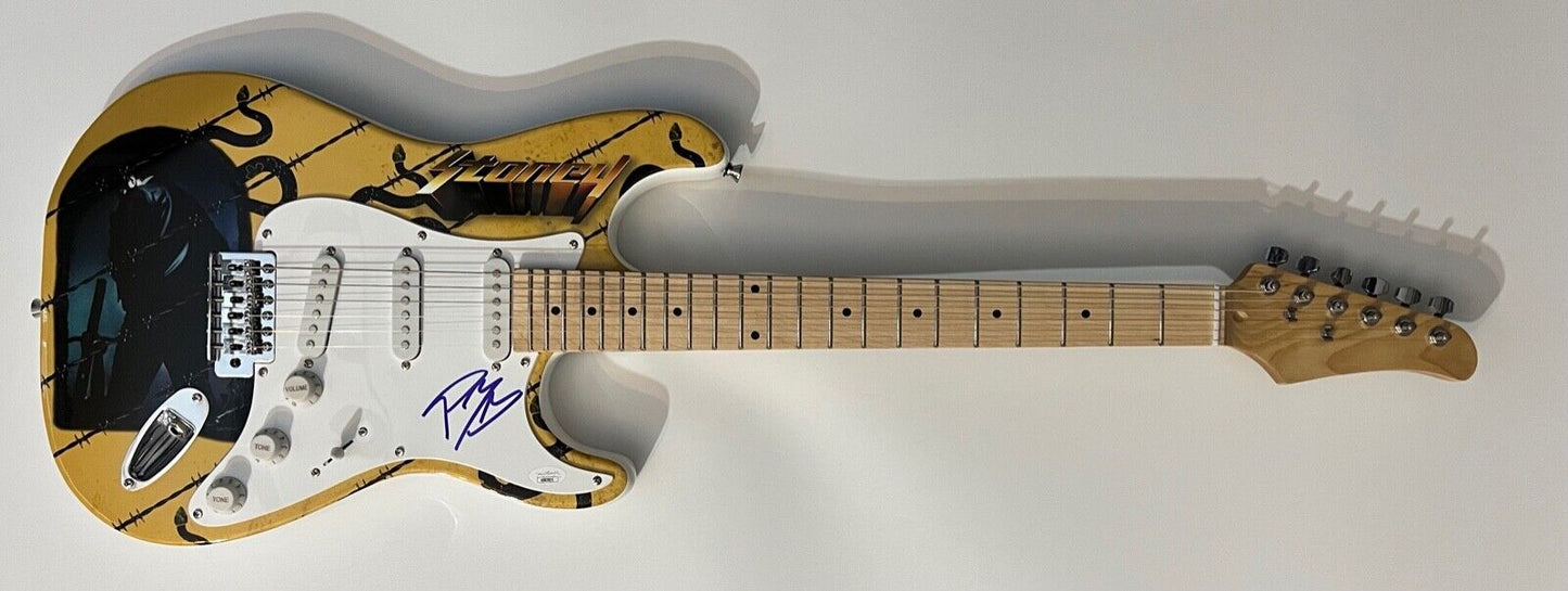 Post Malone JSA Autograph Signed Guitar Stratocaster