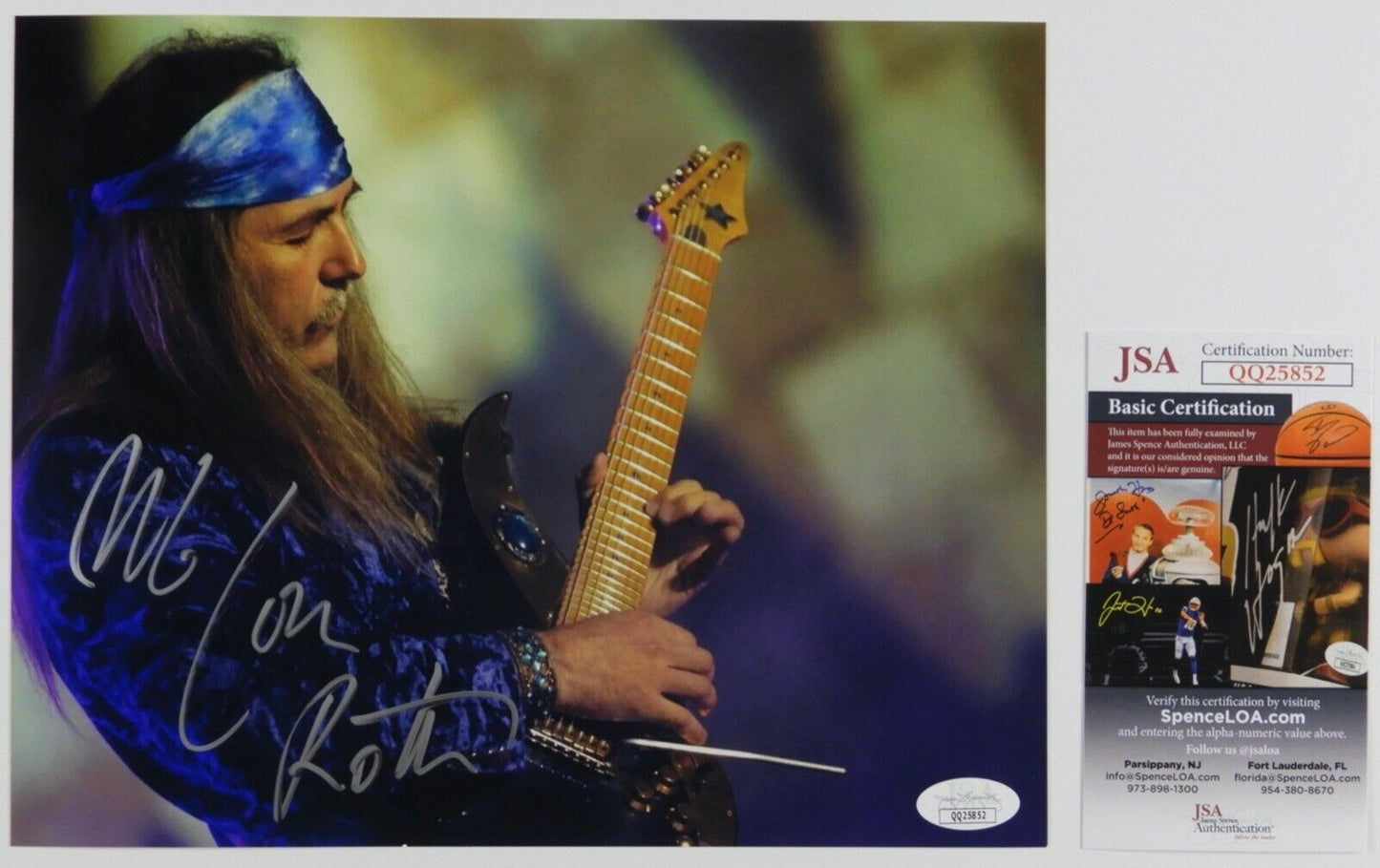Uli Jon Roth JSA Signed Autograph Photo 8 x 10 Scorpions