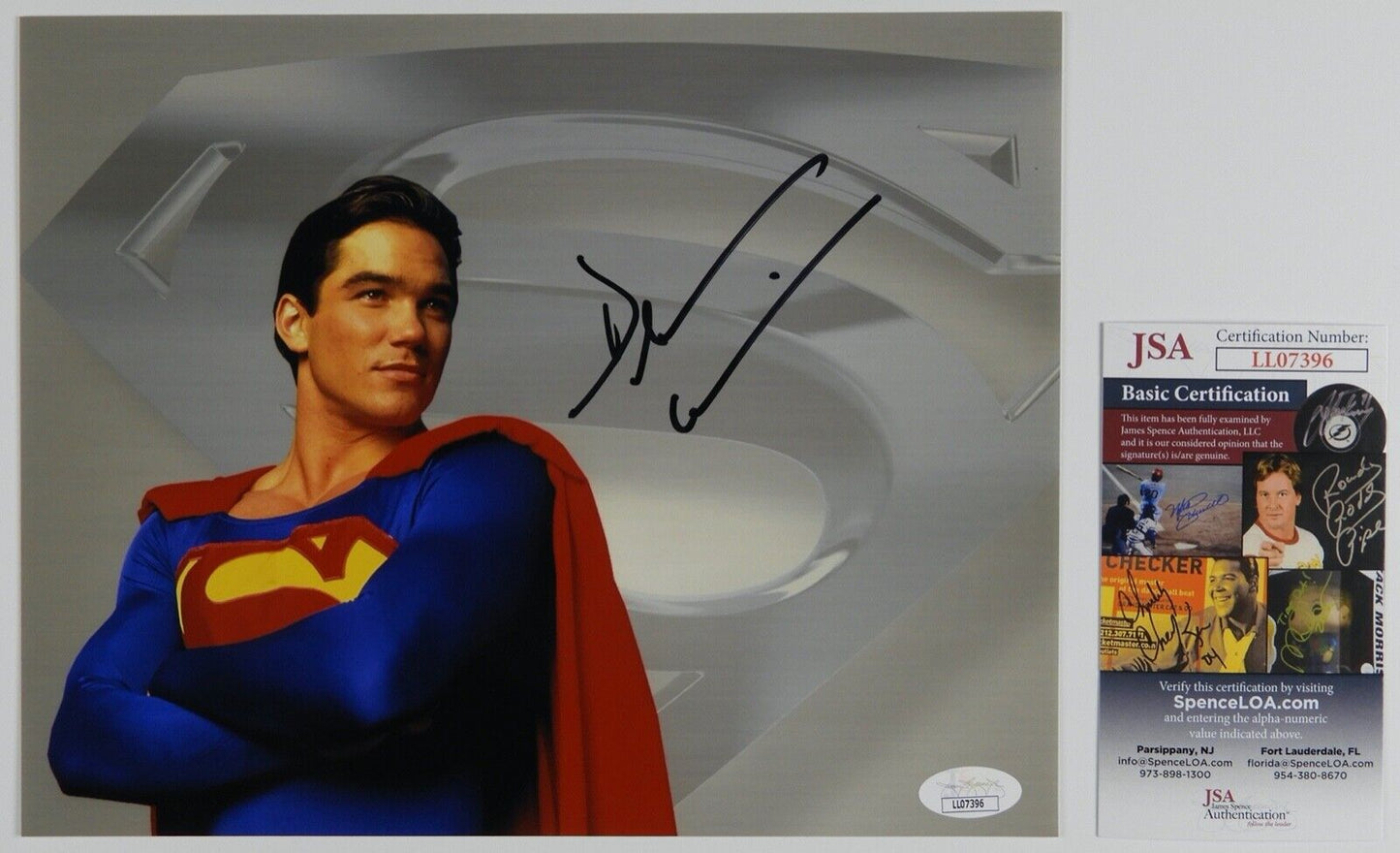 Dean Cain Superman JSA Autograph Signed Photo 8 x 10