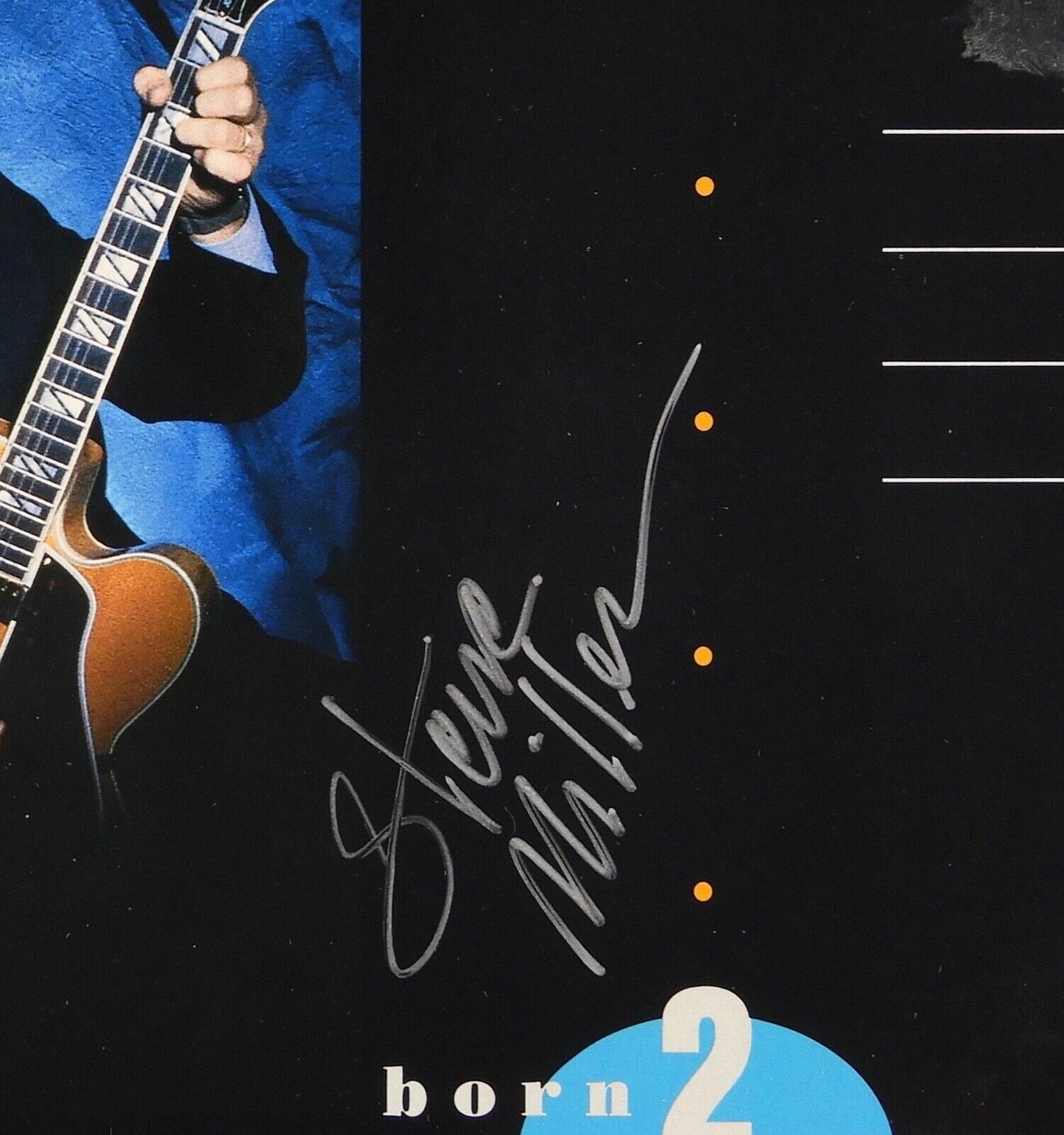 Steve Miller JSA Signed Autograph Record Album Vinyl Born 2 Blue
