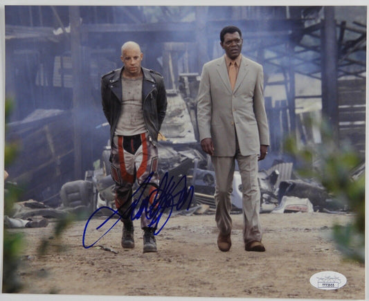 Samuel L. Jackson JSA Signed Autograph Photo 8 x 10 XXX Vin Diesel