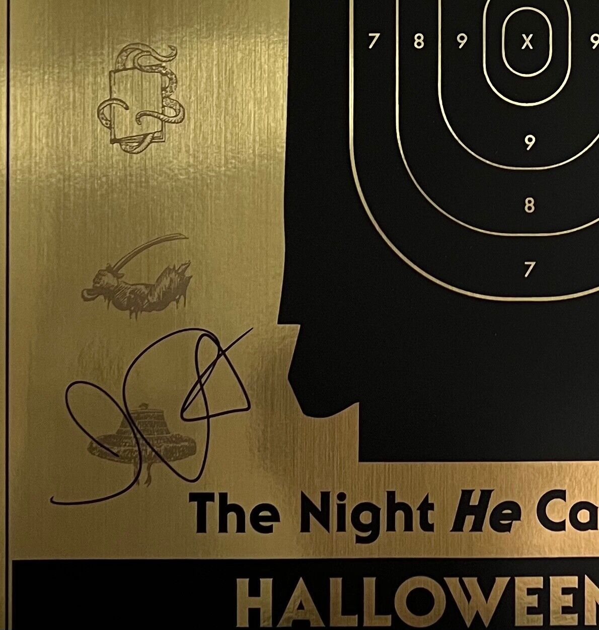 John Carpenter Live JSA Signed Autographed Halloween Lithograph Poster