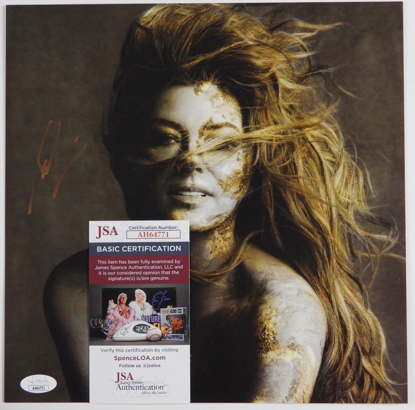 Shania Twain  JSA Autograph Signed Lithograph Queen Of Me