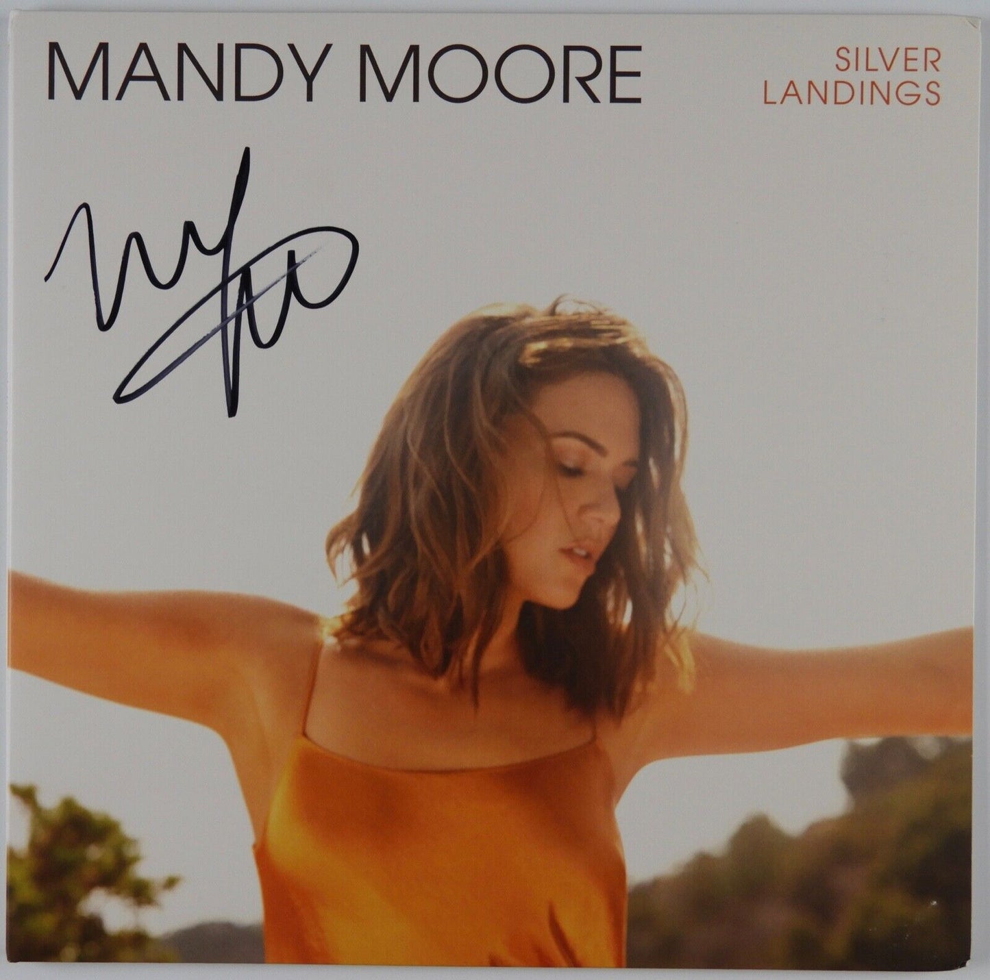 Mandy Moore JSA Signed Autograph Album Record LP Silver Landings