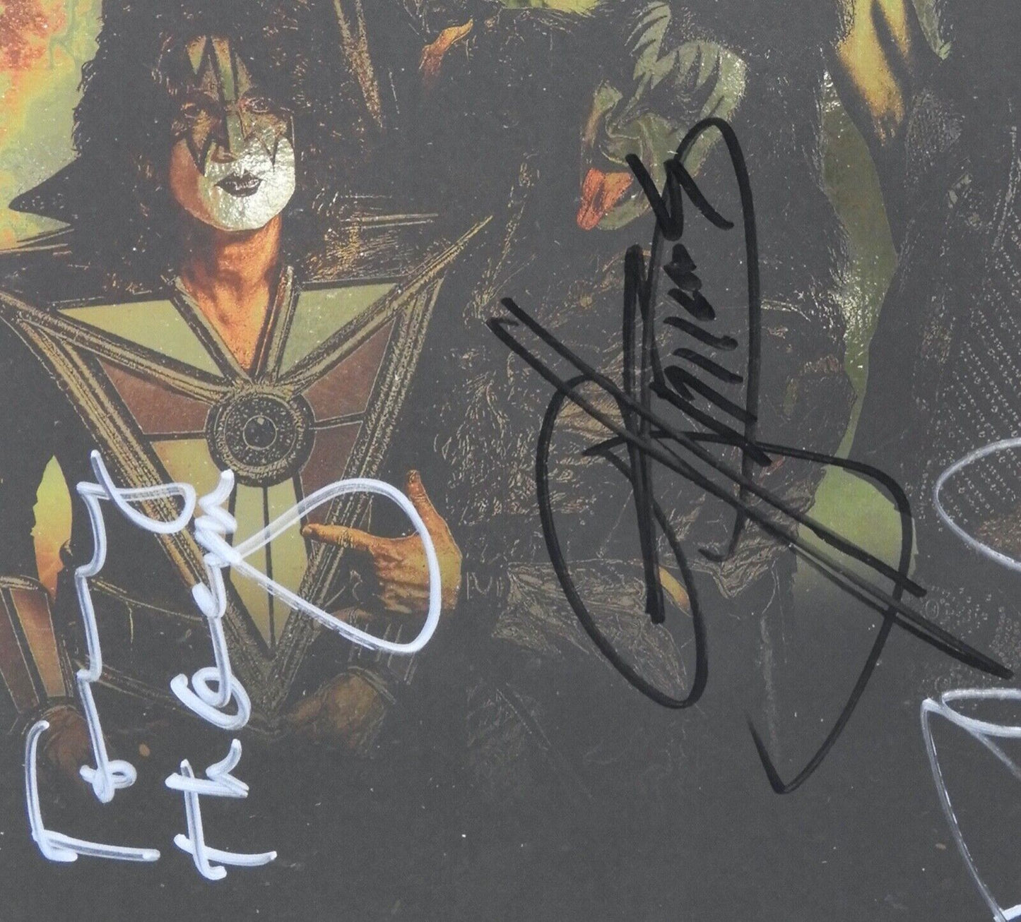 KISS End Of The Road Signed JSA Signed Autograph Photo Paul Stanley Gene Simmons