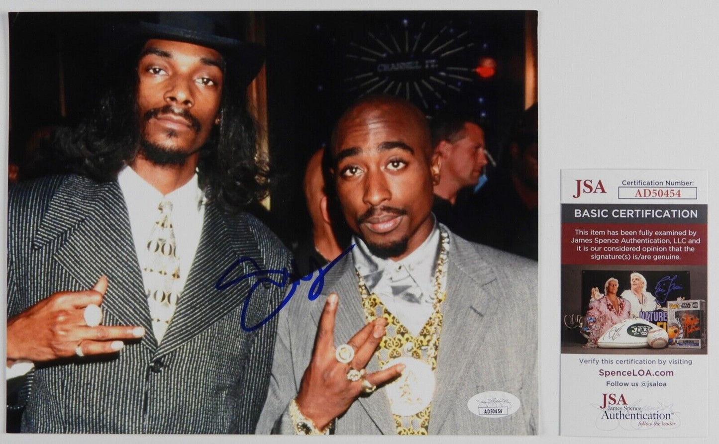 Snoop Dogg JSA Autograph Signed 8 x 10 Photo