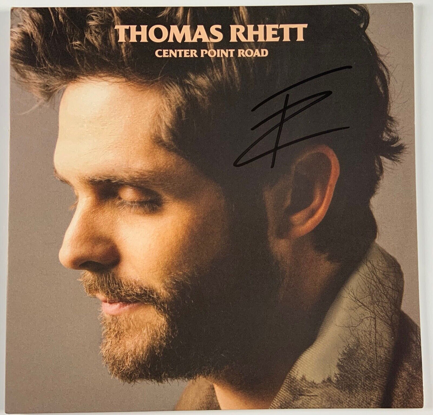 Thomas Rhett Signed JSA Autograph Signed Album Record Center Point Road