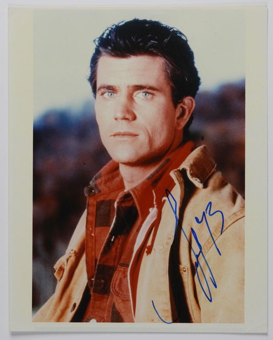 Mel Gibbon JSA Autograph Signed Photo 8 x 10