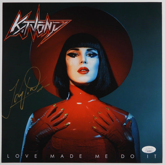 Kat Von D JSA Autograph Signed Record Album Litho Love Made Me Do It