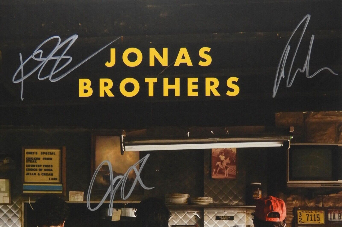 Jonas Brothers JSA Signed Autograph Poster Record LP The Album