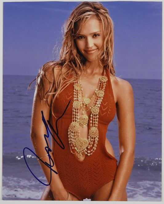 Jessica Alba Autograph JSA 8 x 10 Signed Photo