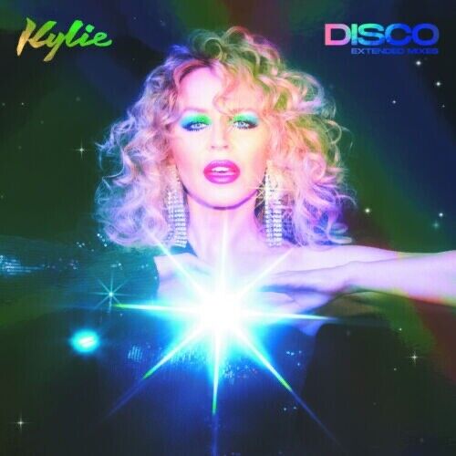 Kylie Minogue JSA Signed Autograph Photo Disco with Vinyl