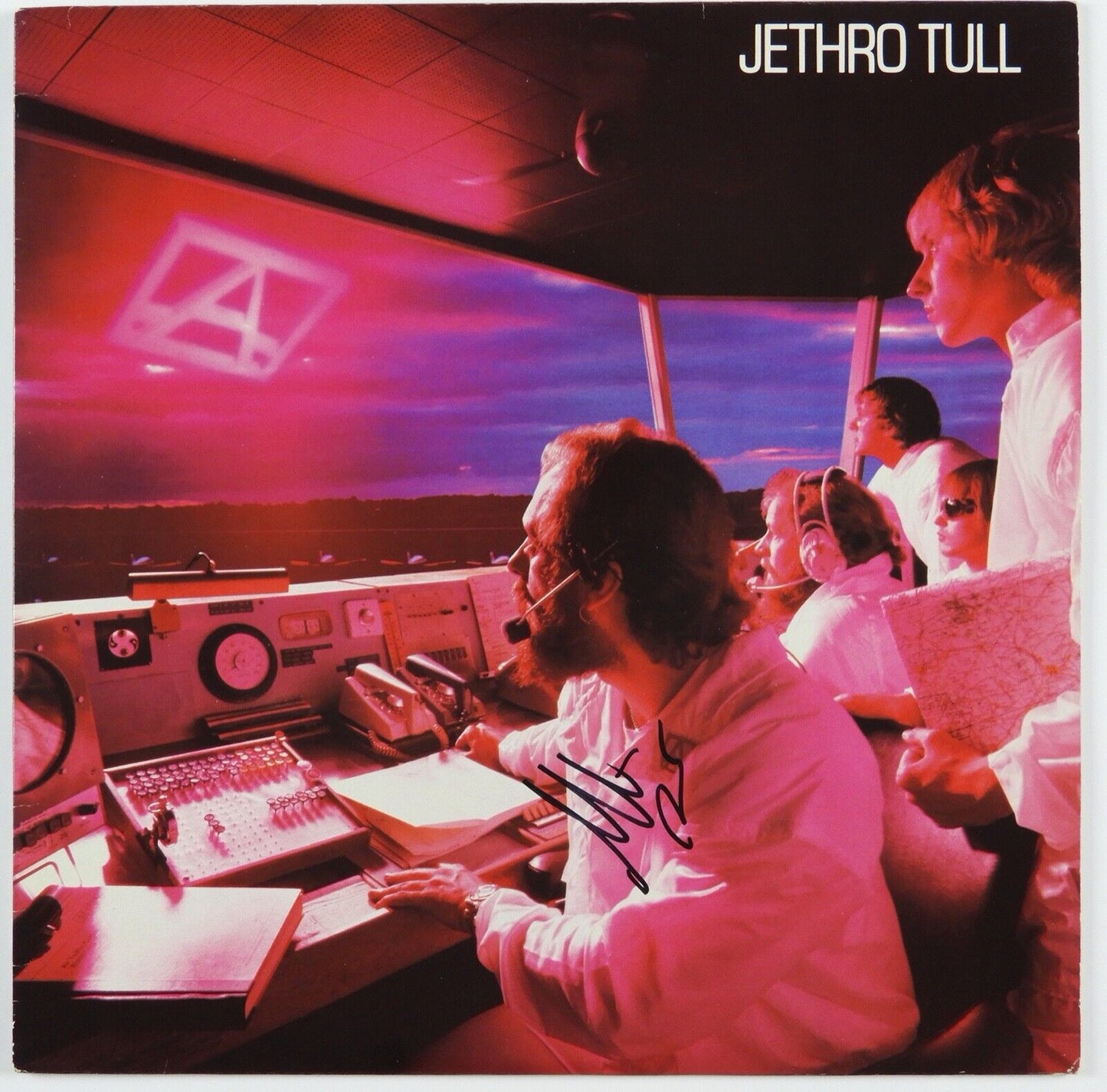 Martin Barre Jethro Tull Signed Autograph Record Album JSA Vinyl LP