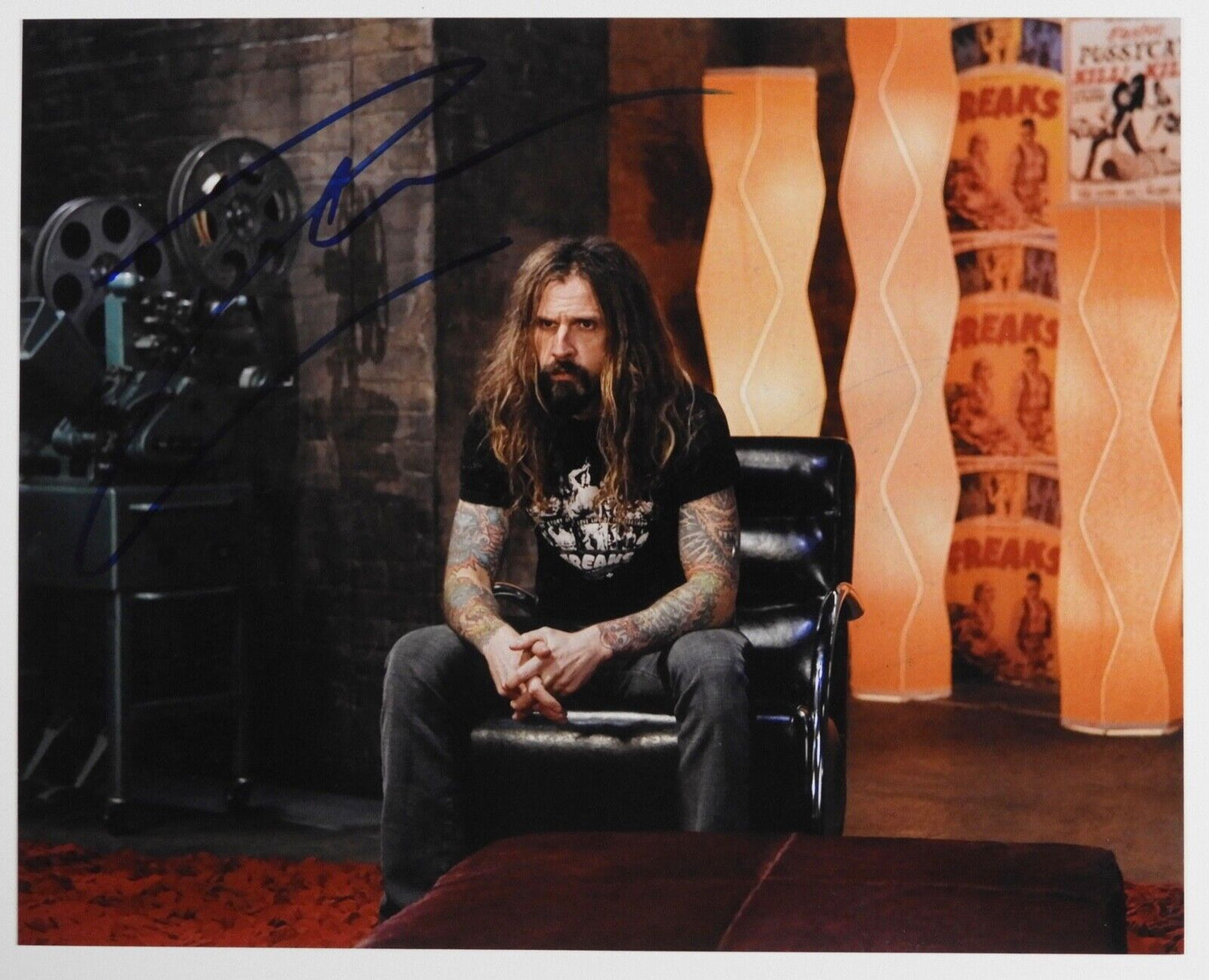 Rob Zombie JSA Signed Autograph Photo 8 x 10