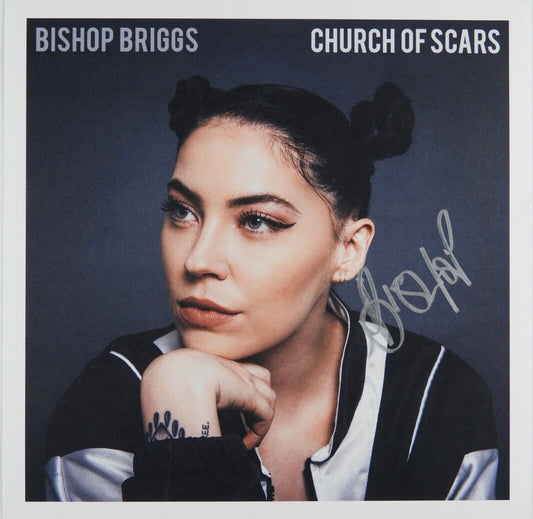 Bishop Briggs  JSA Signed Autograph 12" x 12" Lithograph Album Flat