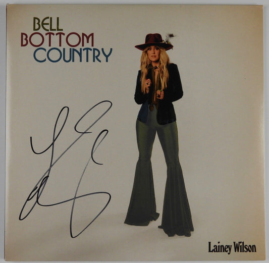 Lainey Wilson JSA Signed Autograph Album Record Bell Bottom Country