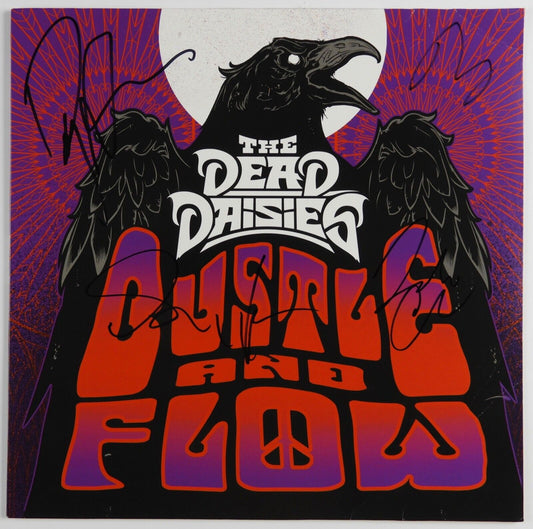 The Dead Daisies Signed Autograph JSA Vinyl Record 12" Single Bustle And Flow