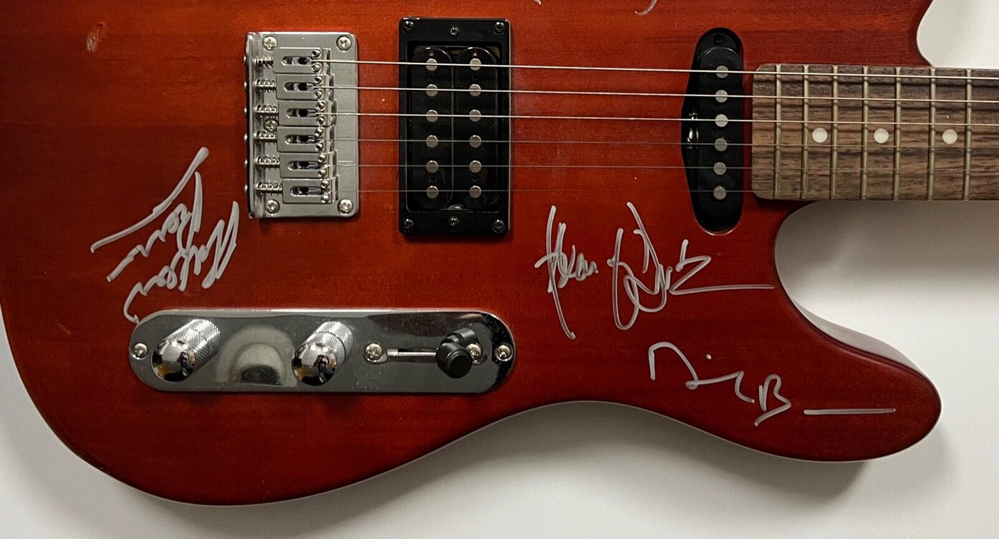 Counting Crows JSA Fully Signed Autograph Electric Telecaster Guitar