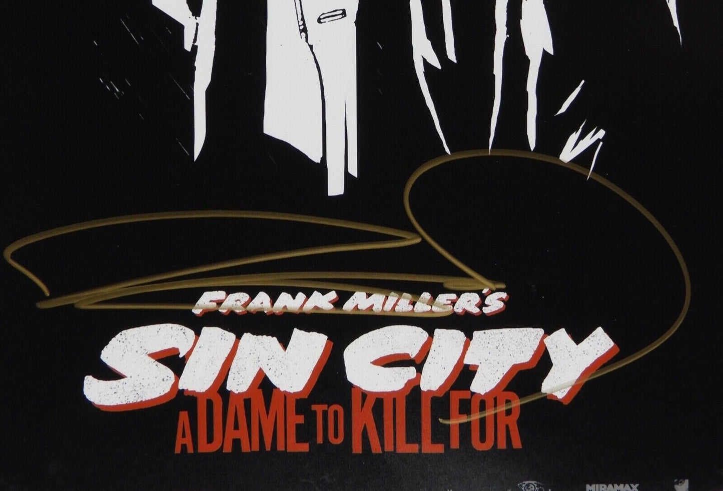 Frank Miller JSA signed autograph 12 x 18 Photo Sin City