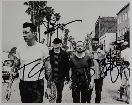 Theory Of A Deadman Fully Signed JSA Autograph 8 x 10