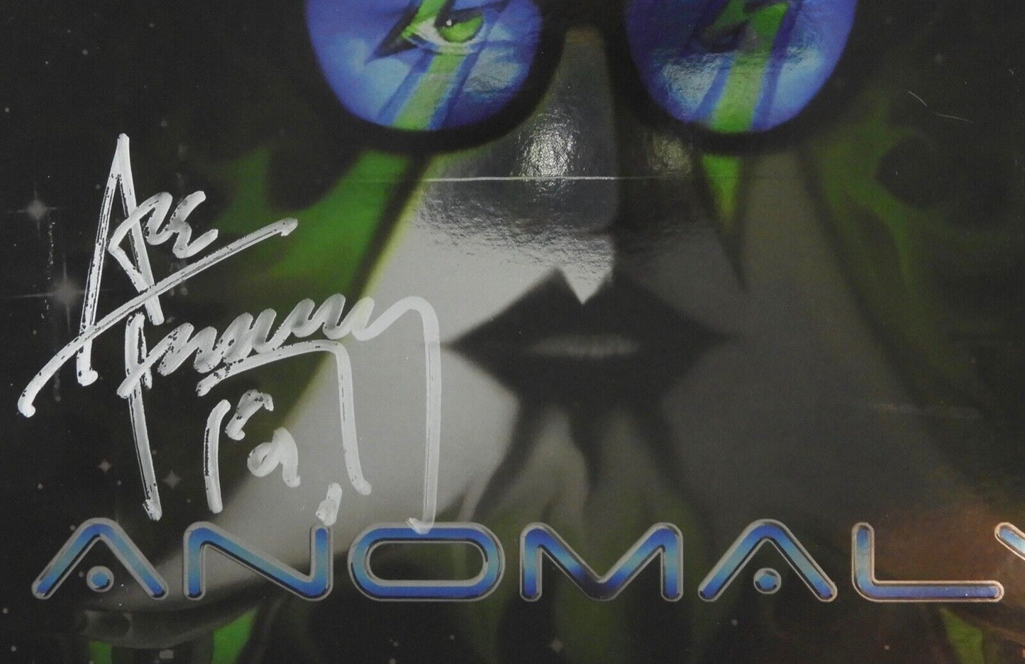 KISS Ace Frehley JSA Autograph Signed Record Album Anomaly 2009 Foil Cover