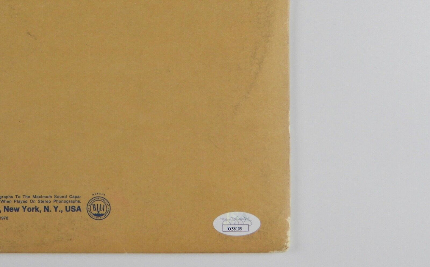 Roger Daltrey The Who JSA Autograph Signed Album Vinyl Live At Leeds