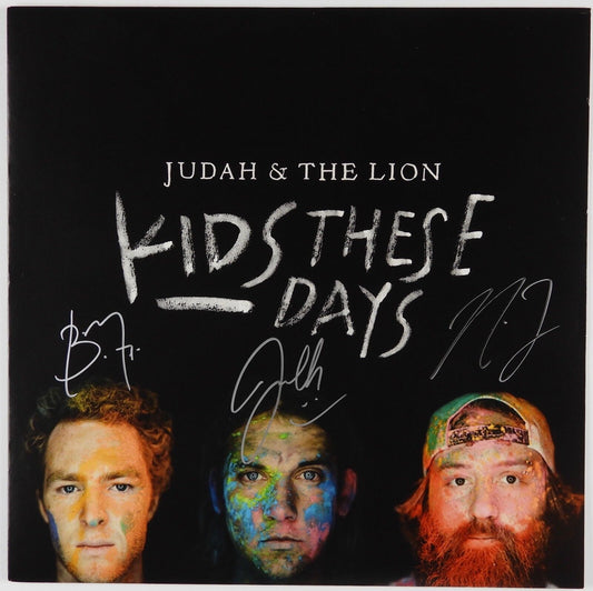 Judah & The Lion JSA Signed Autograph Record Album Vinyl Kids These Days