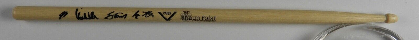 Breaking Benjamin Fully JSA Autograph Signed Drumstick Drum Stick