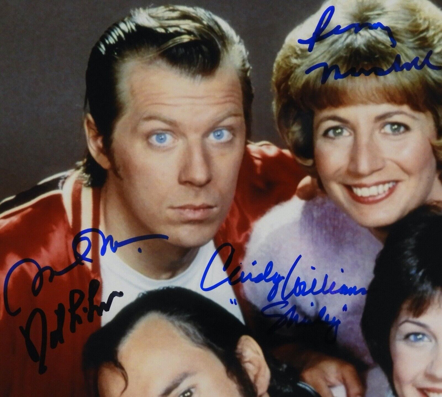 Laverne And Shirley Cast JSA Autograph Signed Photo 8 x 10 Penny Marshall +