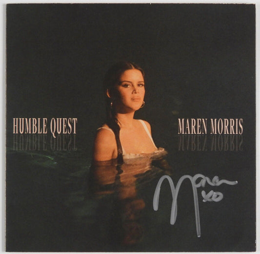 Maren Morris JSA COA signed autograph CD booklet  Full CD Humble Quest