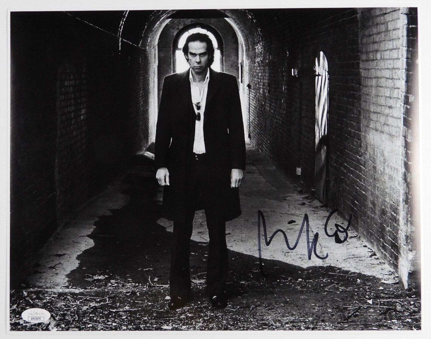 Nick Cave JSA Autograph Signed 11 x 14 photo