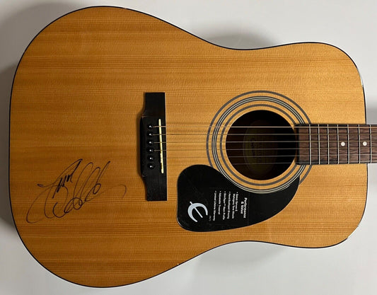 Jason Aldean JSA Signed Autograph Acoustic Guitar Epiphone