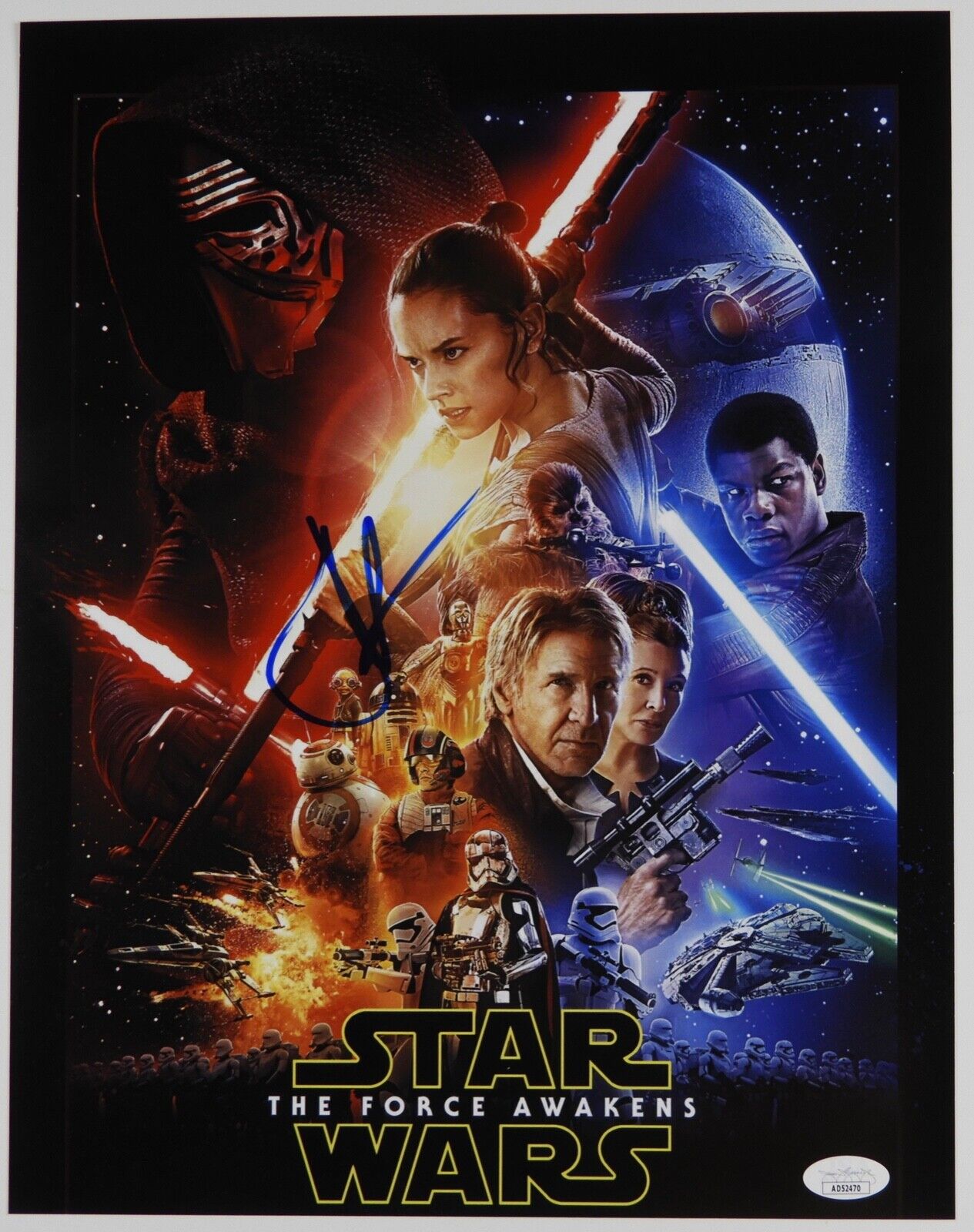 JJ Abrams Star Wars Autograph Signed Photo JSA 11 x 14 The Force Awakens