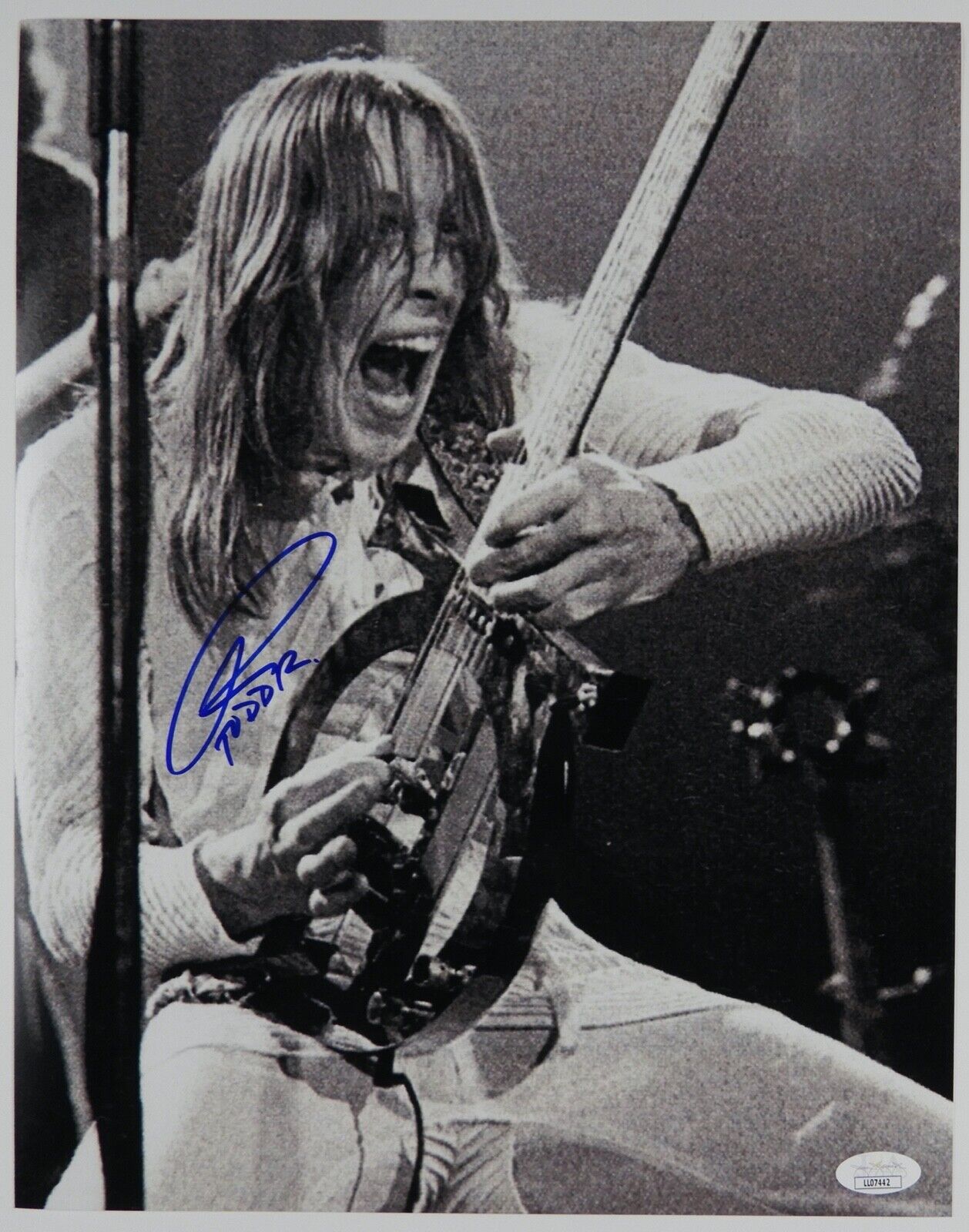 Todd Rundgren JSA Signed Autograph Photo 8 x 10