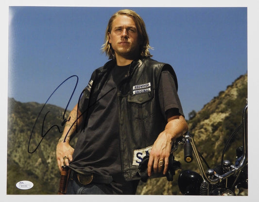 Charlie Hunnam Autograph Signed 11 x 14 JSA COA Sons of Anarchy