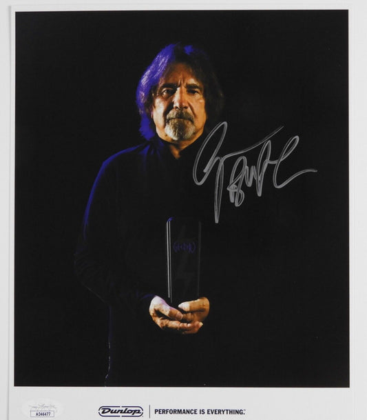 Geezer Butler JSA Signed Autograph Photo 8 x 10 Black Sabbath