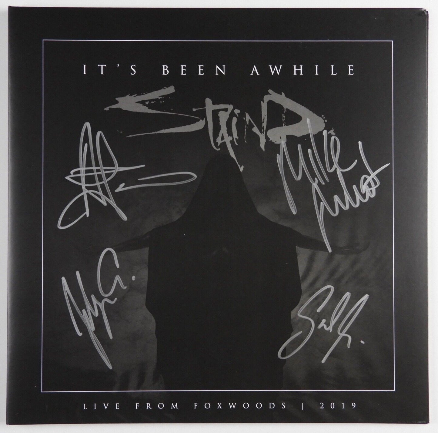 Staind JSA Signed Autograph Record Album Vinyl Fully Signed Live From Foxwoods