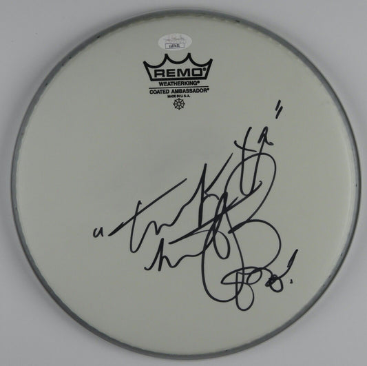 Charlie Watts Rolling Stones JSA Signed Drum Head