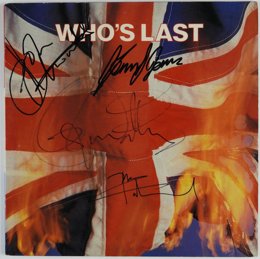 The Who Roger Daltrey Pete Townshend John JSA REAL Signed Autograph Album