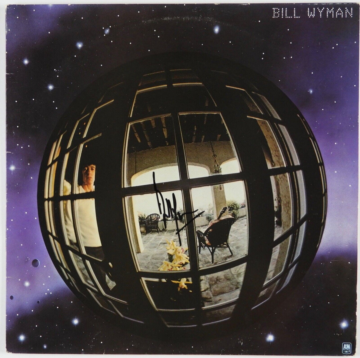 Bill Wyman JSA Signed Autograph Album Record Vinyl Rolling Stones
