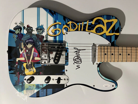 Gorillaz Damon Albarn JSA Signed Autograph Telecaster Guitar